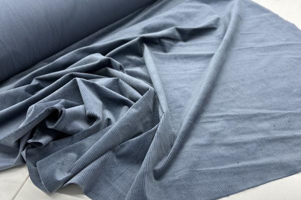 Вельвет Серо-Голубой с лайкрой